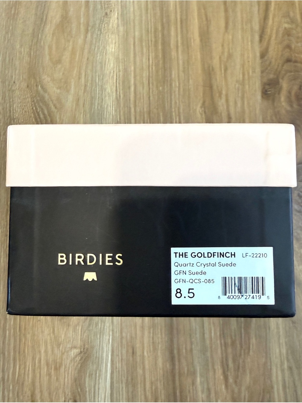 Birdies The Goldfinch Quartz Crystal Suede Embellished Flats Size 8.5 - Picture 8 of 11